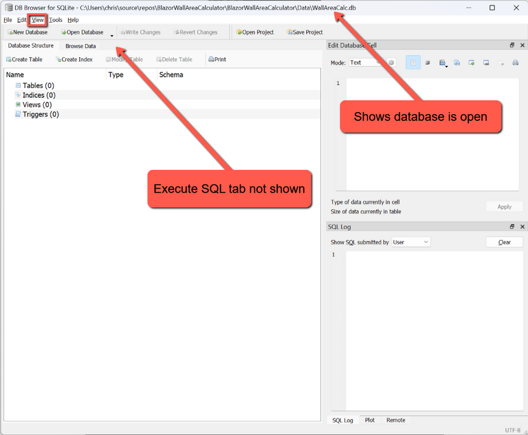 Create Tables