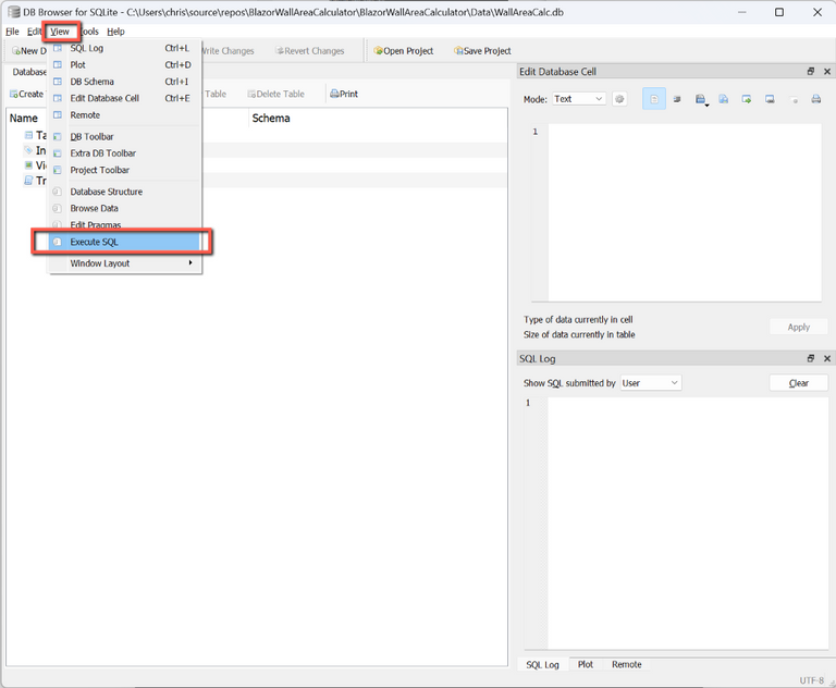 Create Tables